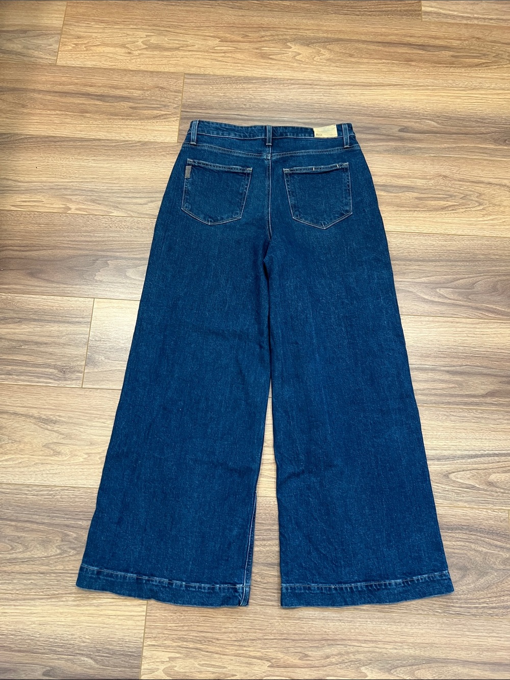 Paige Wide Leg Harper Jeans in Gracie Lou Size 30 - Picture 11 of 14